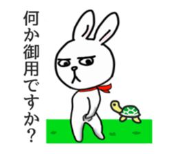 Wow cool rabbit sticker #5650014
