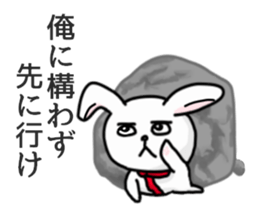 Wow cool rabbit sticker #5650028