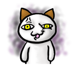 Anger of cat sticker #5650055