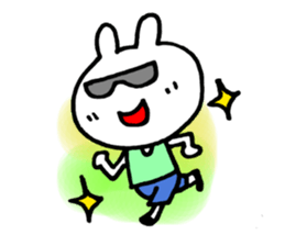 Marathon runners sticker #5650089