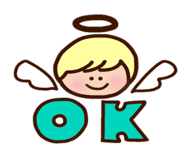 Angel of Ten-chan sticker #5650936