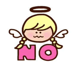 Angel of Ten-chan sticker #5650937