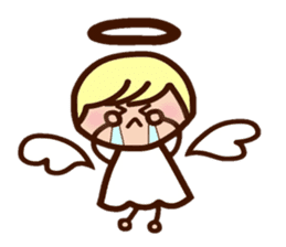Angel of Ten-chan sticker #5650939