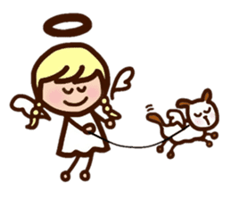 Angel of Ten-chan sticker #5650942