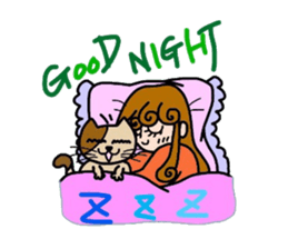 reaction of the women company employees. sticker #5651403