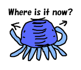 kurabon of the jellyfish sticker #5651404