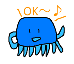 kurabon of the jellyfish sticker #5651413