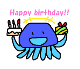 kurabon of the jellyfish sticker #5651423