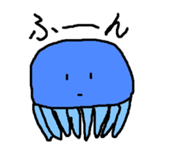 kurabon of the jellyfish sticker #5651443