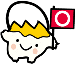 Happy Tamagon and his friends sticker #5651484