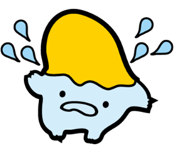 Happy Tamagon and his friends sticker #5651503