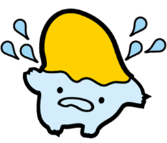 Happy Tamagon and his friends sticker #5651503