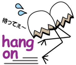 Happy Tamagon and his friends sticker #5651521