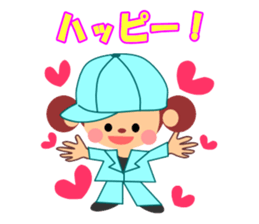 Sticker work hard the warehouse work.1 sticker #5651541