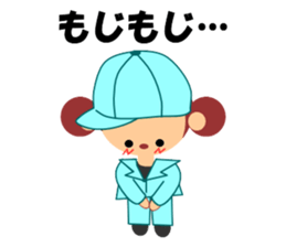 Sticker work hard the warehouse work.1 sticker #5651548