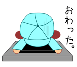 Sticker work hard the warehouse work.1 sticker #5651551