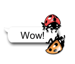 A lot of insects(English) sticker #5651949