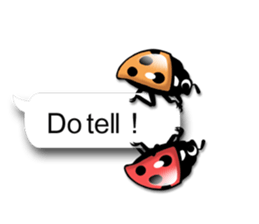 A lot of insects(English) sticker #5651950