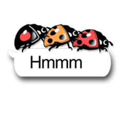 A lot of insects(English) sticker #5651951