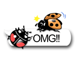 A lot of insects(English) sticker #5651957