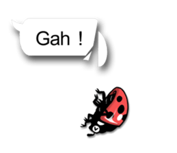 A lot of insects(English) sticker #5651961