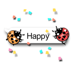 A lot of insects(English) sticker #5651966