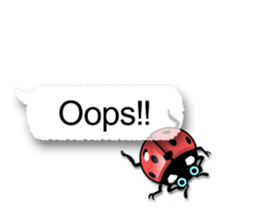 A lot of insects(English) sticker #5651976