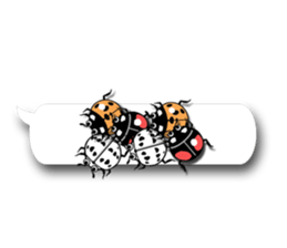 A lot of insects(English) sticker #5651984