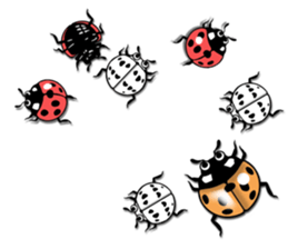 A lot of insects(English) sticker #5651986