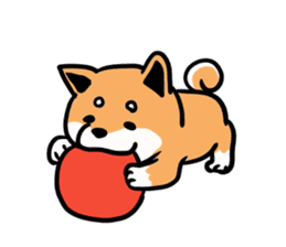 Japanese midget Shiba. sticker #5653231