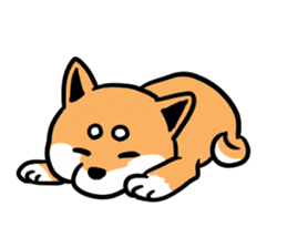 Japanese midget Shiba. sticker #5653232