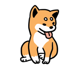 Japanese midget Shiba. sticker #5653236