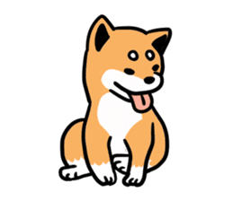 Japanese midget Shiba. sticker #5653236