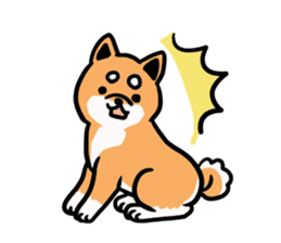 Japanese midget Shiba. sticker #5653237