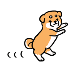 Japanese midget Shiba. sticker #5653240