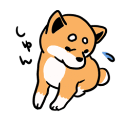 Japanese midget Shiba. sticker #5653241