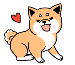 Japanese midget Shiba. sticker #5653249