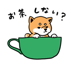 Japanese midget Shiba. sticker #5653253