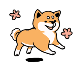 Japanese midget Shiba. sticker #5653254