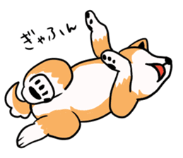 Japanese midget Shiba. sticker #5653259