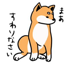 Japanese midget Shiba. sticker #5653267