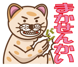 dopey "lion cat"2 sticker #5653287
