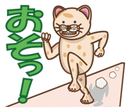 dopey "lion cat"2 sticker #5653300