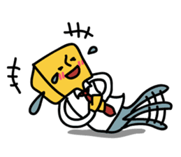 "Pata" of butter! sticker #5653771