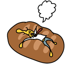 "Pata" of butter! sticker #5653778