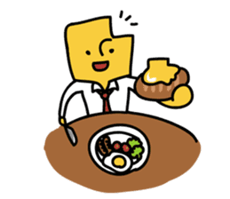 "Pata" of butter! sticker #5653780