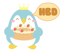 Penguin jibjib sticker #5653988