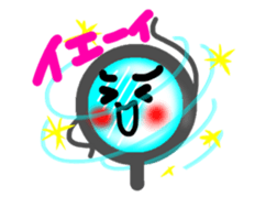 Sticker of the mirror sticker #5654805