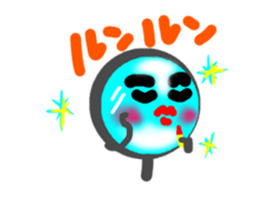 Sticker of the mirror sticker #5654806