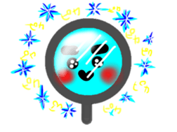 Sticker of the mirror sticker #5654822